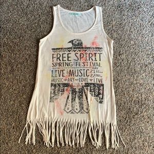 Maurices Boho Festival Fringe Long Tank S
